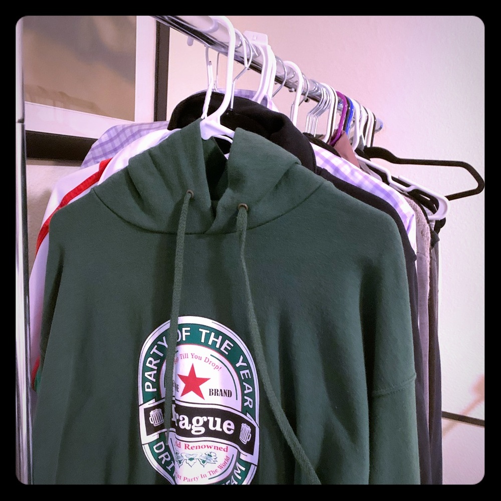Brand new Prague / Heineken hoodie